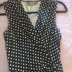Polka dot romper